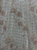 Captivating White Hand Work Net Bridesmaid Lehenga Choli With Dupatta - Zeel Clothing