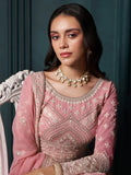 Charming Baby Pink Sequins Georgette Engagement Wear Lehenga Choli - Zeel Clothing