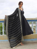 Charming Black Georgette Reception Wear Anarkali Suit Pant - Zeel Clothing