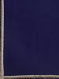 Charming Blue Thread Work Georgette Sangeet Wear Lehenga Choli - Zeel Clothing
