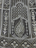 Charming Grey Embroidered Net Bridesmaid Lehenga Choli With Dupatta - Zeel Clothing