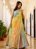 Charming Multi-Color Embroidered Georgette Party Wear Lehenga Choli - Zeel Clothing