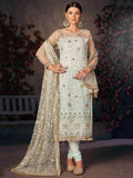 Comforting Light Sea Green Thread Embroidery Readymade Salwaar Kameez - Zeel Clothing