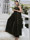 Cute Green Embroidered Georgette Wedding Wear Salwar Kameez - Zeel Clothing