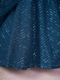 Dazzling Teal Blue Sequins Georgette Designer Lehenga Choli - Zeel Clothing