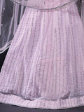 Delightful Light Pink Sequins Georgette Engagement Wear Lehenga Choli - Zeel Clothing