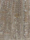 Enchanting Beige Embroidered Net Wedding Wear Lehenga Choli With Dupatta