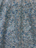 Enchanting Blue Multi Thread Work Net Bridesmaid Lehenga Choli With Dupatta - Zeel Clothing