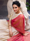 Enchanting Off-White Zari Weaving Jacquard Festival Wear Lehenga Choli - Zeel Clothing