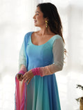 Excellent Multi-Color Georgette Event Wear Readymade Anarkali Suit