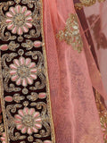 Exceptional Maroon Colored Wedding Wear Embroidered Lehenga Choli - Zeel Clothing