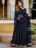 Exquisite Black Laheriya Print Georgette Designer Lehenga Choli - Zeel Clothing