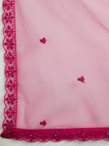 Exquisite Pink Sequins Net Sangeet Wear Lehenga Choli With Dupatta - Zeel Clothing