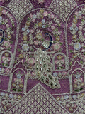 Fabulous Lavender Dori Work Net Bridesmaid Lehenga Choli With Dupatta - Zeel Clothing