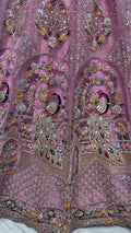 Fabulous Pink Sequins Work Net Wedding Wear Lehenga Choli With Dupatta - Zeel Clothing