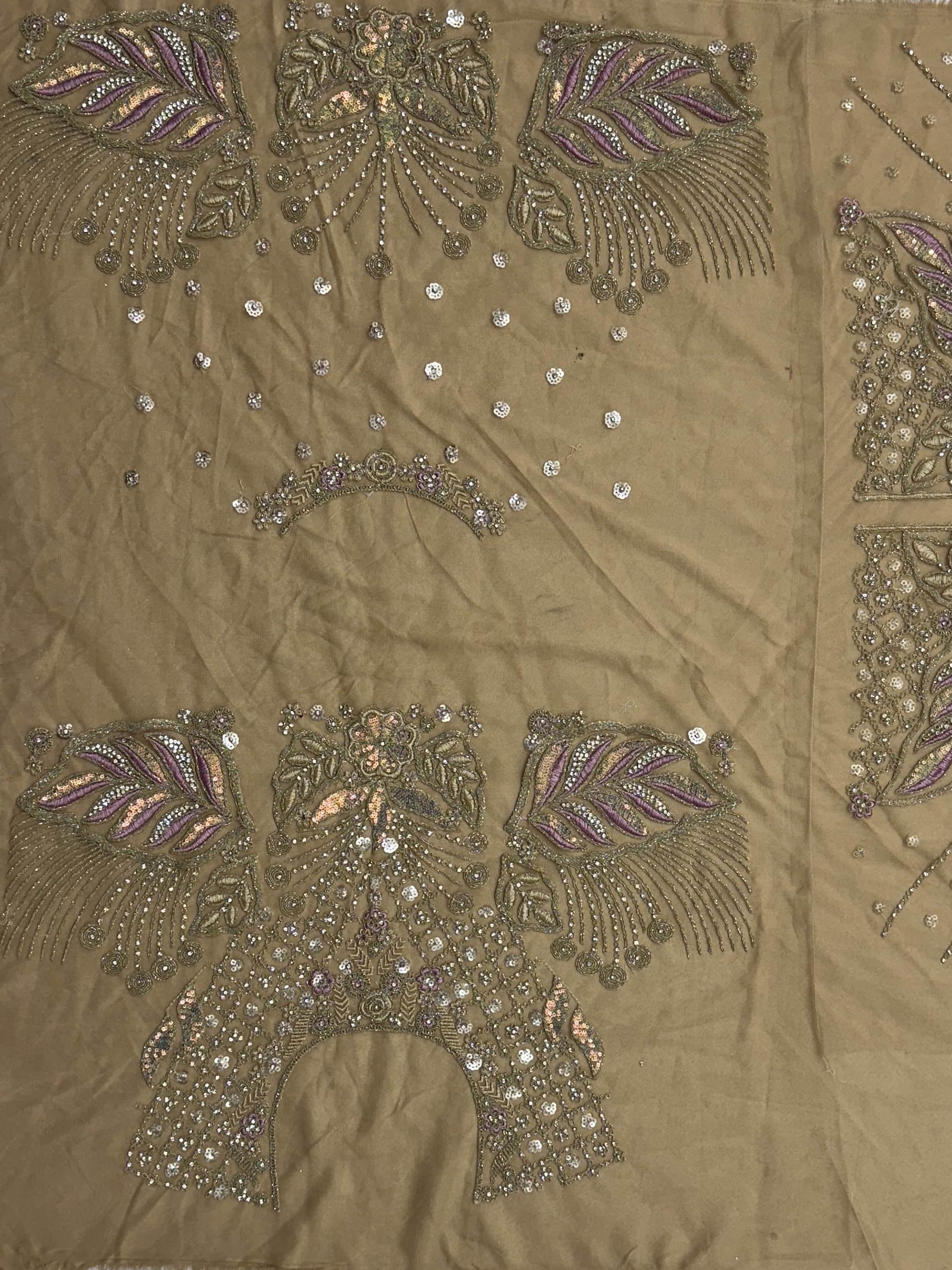 Fantabulous Golden Zircon Work Net Bridal Wear Lehenga Choli With Dupatta - Zeel Clothing