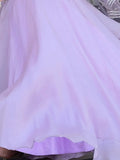 Fantastic Lavender Organza Reception Wear Lehenga Choli - Zeel Clothing