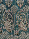 Fantastic Teal Blue Dori Work Net Lehenga Choli With Dupatta - Zeel Clothing