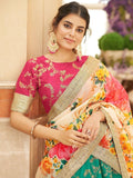 Fascinating Green Sequins Art Silk Wedding Wear Lehenga Choli - Zeel Clothing