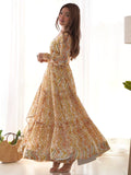 Fascinating Off-White Digital Printed Georgette Traditional Anarkali Suit - Zeel Clothing