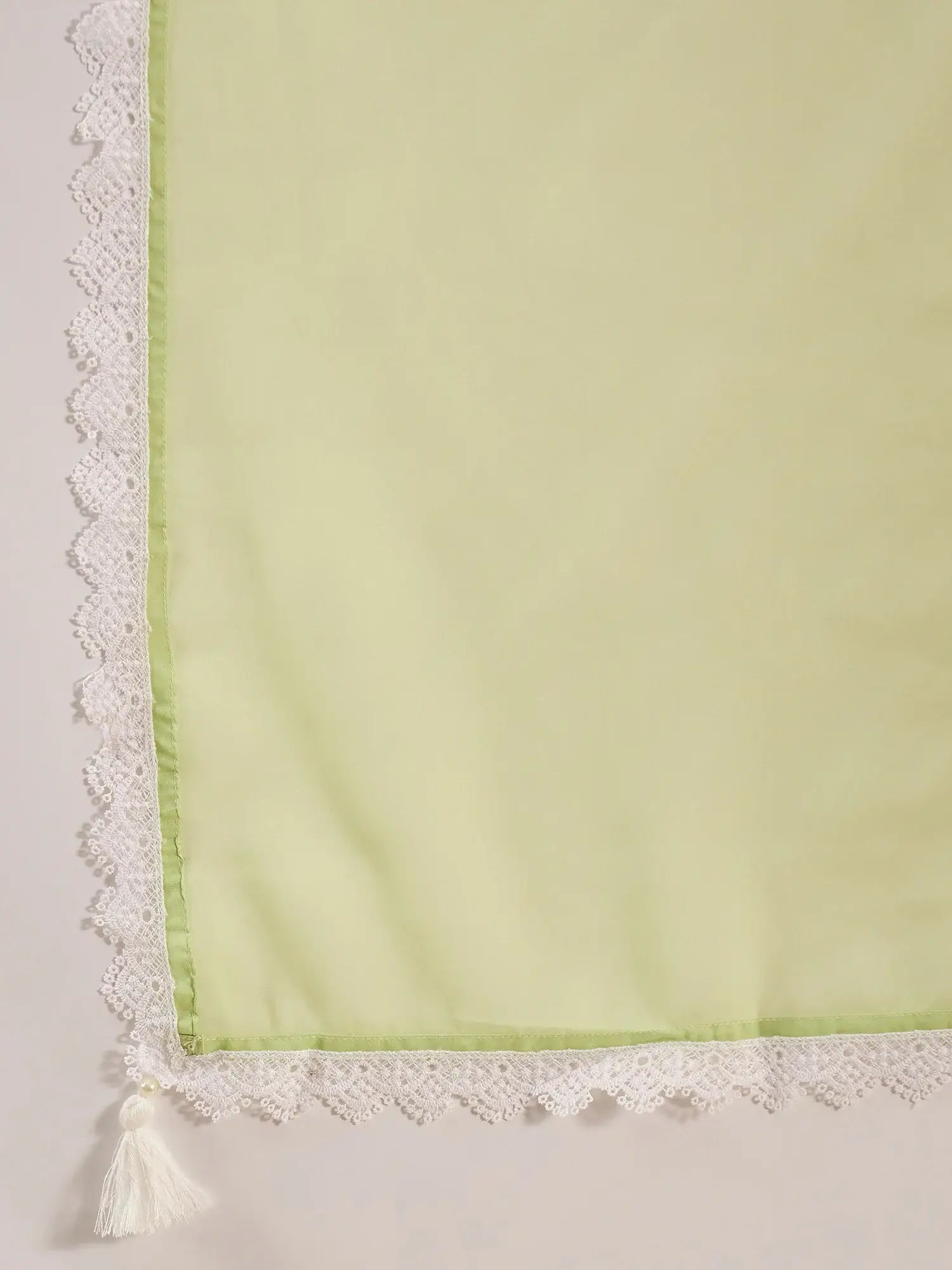 Glamorous Green Embroidered Cotton Readymade Anarkali Suit Pant - Zeel Clothing