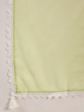 Glamorous Green Embroidered Cotton Readymade Anarkali Suit Pant - Zeel Clothing
