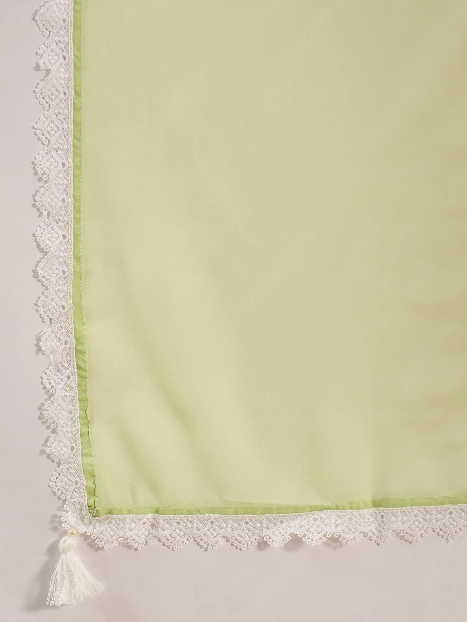 Glamorous Green Embroidered Cotton Readymade Anarkali Suit Pant - Zeel Clothing
