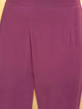 Glamorous Purple Embroidered Georgette Wedding Sharara Suit - Zeel Clothing