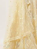 Glorious Beige Sequins Net Festive Wear Lehenga Choli With Dupatta - Zeel Clothing