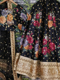 Gorgeous Black Colored Partywear Designer Embroidered Lehenga Choli - Zeel Clothing