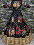 Gorgeous Black Colored Partywear Designer Embroidered Lehenga Choli - Zeel Clothing