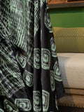 Gorgeous Green Printed Satin Silk Party Wear Saree With Blouse - Zeel Clothing