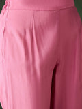 Gorgeous Pink Embroidered Organza Festival Wear Pant Suit - Zeel Clothing