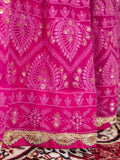 Gorgeous Pink Sequins Georgette Wedding Wear Lehenga Choli - Zeel Clothing