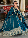 Incredible Blue Thread Embroidered Silk Wedding Lehenga Choli - Zeel Clothing