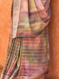 Incredible Multi-Color Foil Printed Silk Event Wear Saree With Blouse - Zeel Clothing