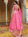 Incredible Pink Embroidery Silk Engagement Wear Lehenga Choli - Zeel Clothing