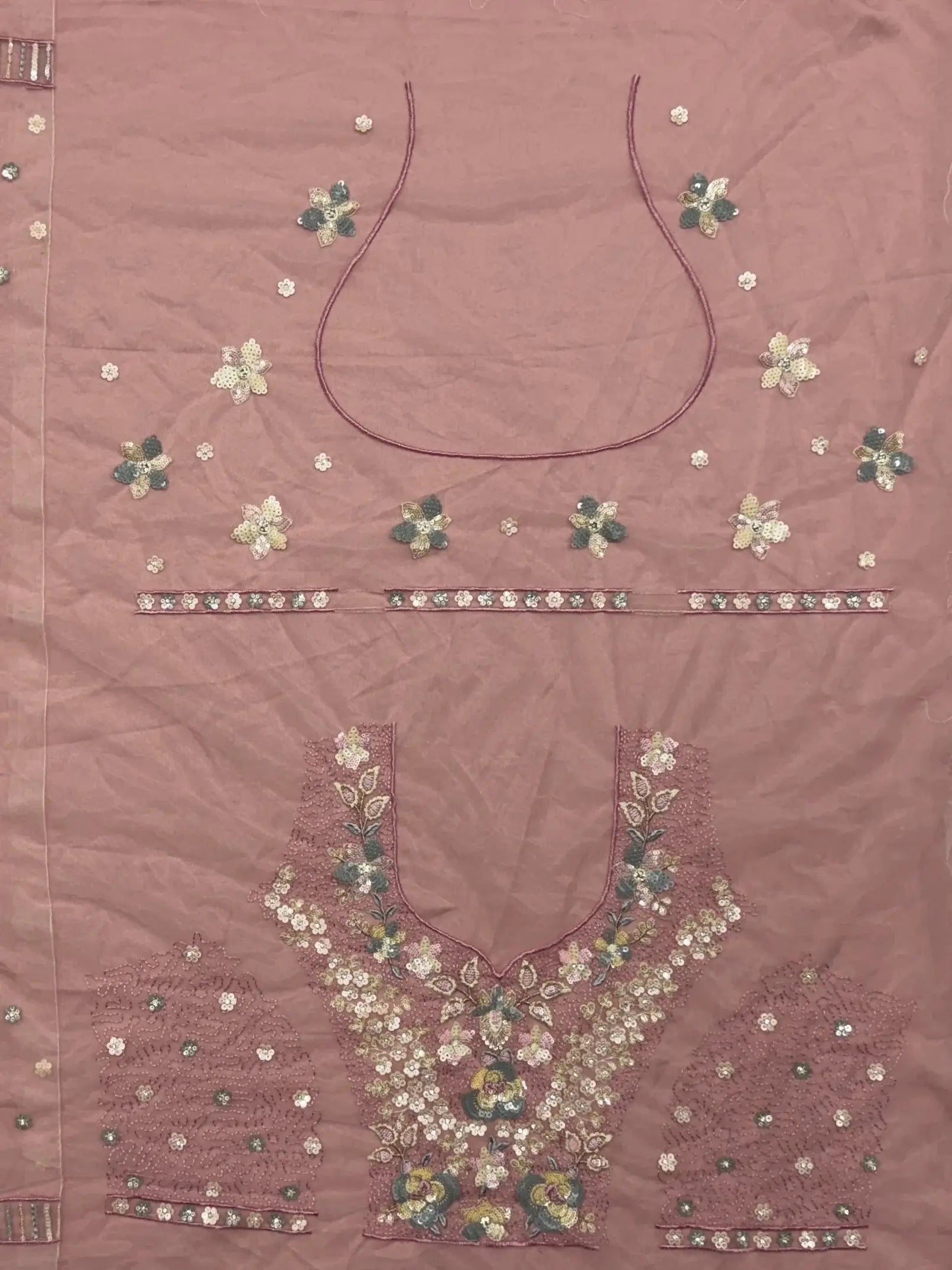 Incredible Pink Sequins Embroidery Net Bridesmaid Lehenga Choli With Dupatta - Zeel Clothing