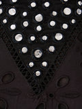 Beautiful Black Cotton Embroidered Event Wear Kurta With Trouser