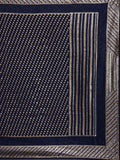 Lovable Navy Blue Sequins Georgette Party Wear Saree With Blouse - Zeel Clothing