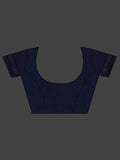 Lovable Navy Blue Sequins Georgette Party Wear Saree With Blouse - Zeel Clothing
