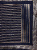 Lovable Navy Blue Sequins Georgette Party Wear Saree With Blouse - Zeel Clothing