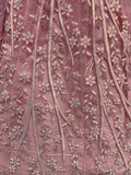 Lovable Pink Heavy Embroidered Net Engagement Wear Lehenga With Blouse