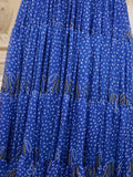Lovely Blue Bandhani Print Georgette Navratri Special Gown - Zeel Clothing