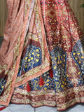 Lovely Brown Digital Printed Art Silk Lehenga Choli With Dupatta - Zeel Clothing