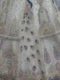 Lovely Off-White Sequins Net Wedding Lehenga Choli With Dupatta - Zeel Clothing