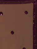 Lovely Purple Embroidered Georgette Party Wear Lehenga Choli - Zeel Clothing