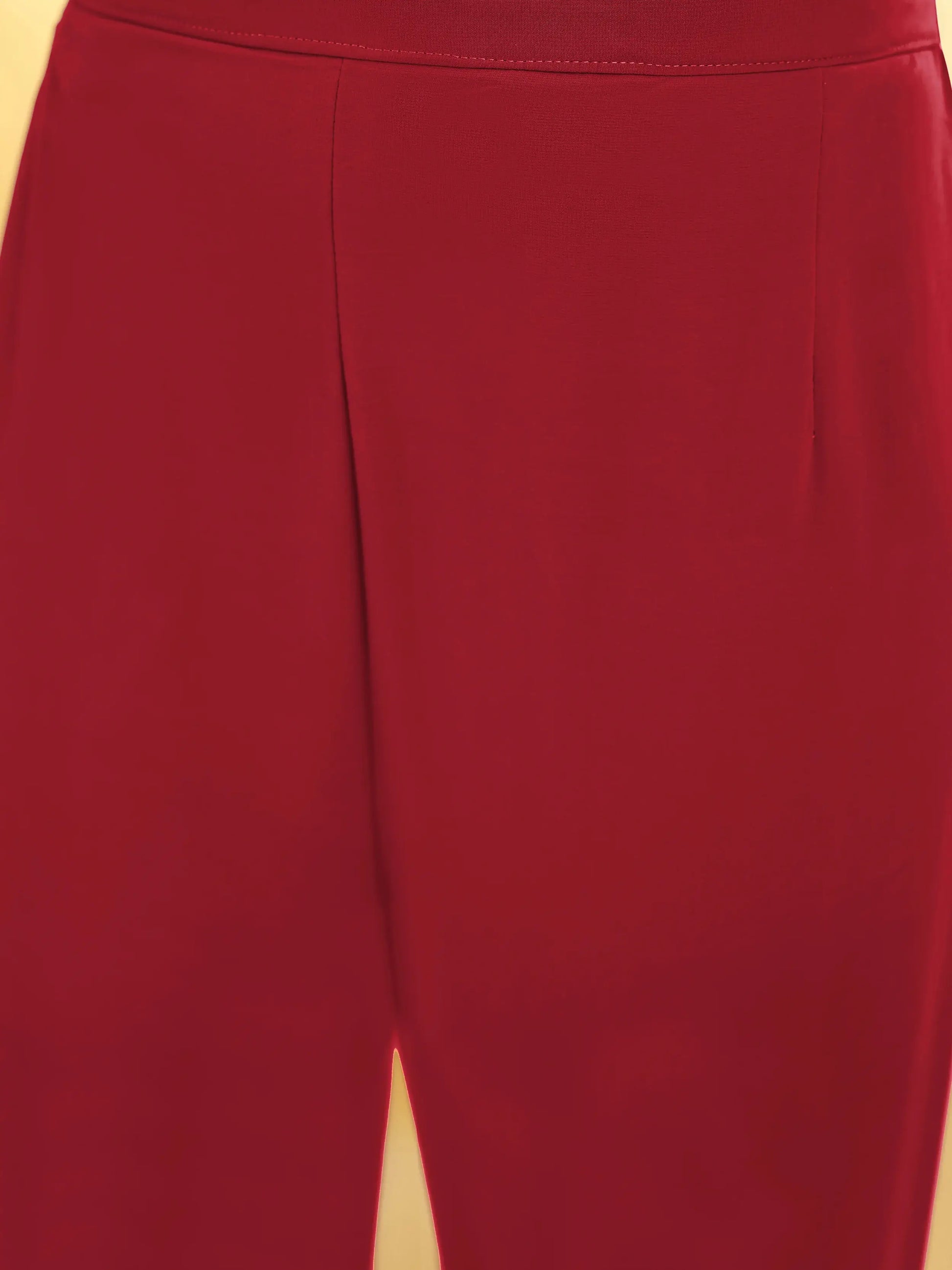 Magnetic Red Embroidered Georgette Wedding Wear Salwar Suit - Zeel Clothing