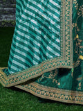Marvellous Green Color Bridalwear Embroidered Lehenga Choli - Zeel Clothing