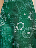 Marvelous Green Printed Muslin Silk Office Wear Co-Ord Set - Zeel Clothing